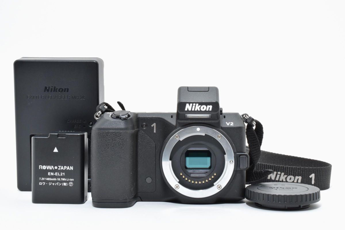 【大人気】 Nikon ニコン 1 V2 ボディ ミラーレス一眼カメラ #4265