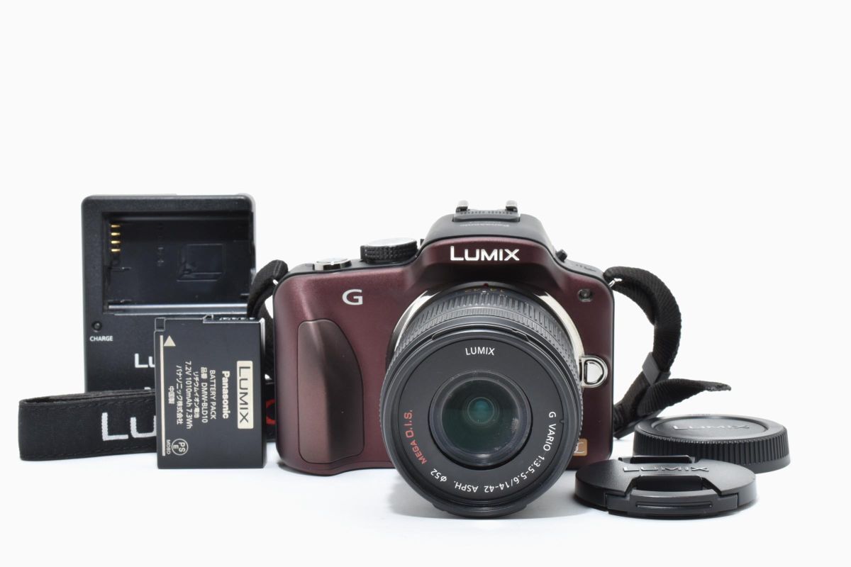 【大人気】 Panasonic パナソニック LUMIX DMC-G3 レンズキット ミラーレス一眼カメラ #43-7