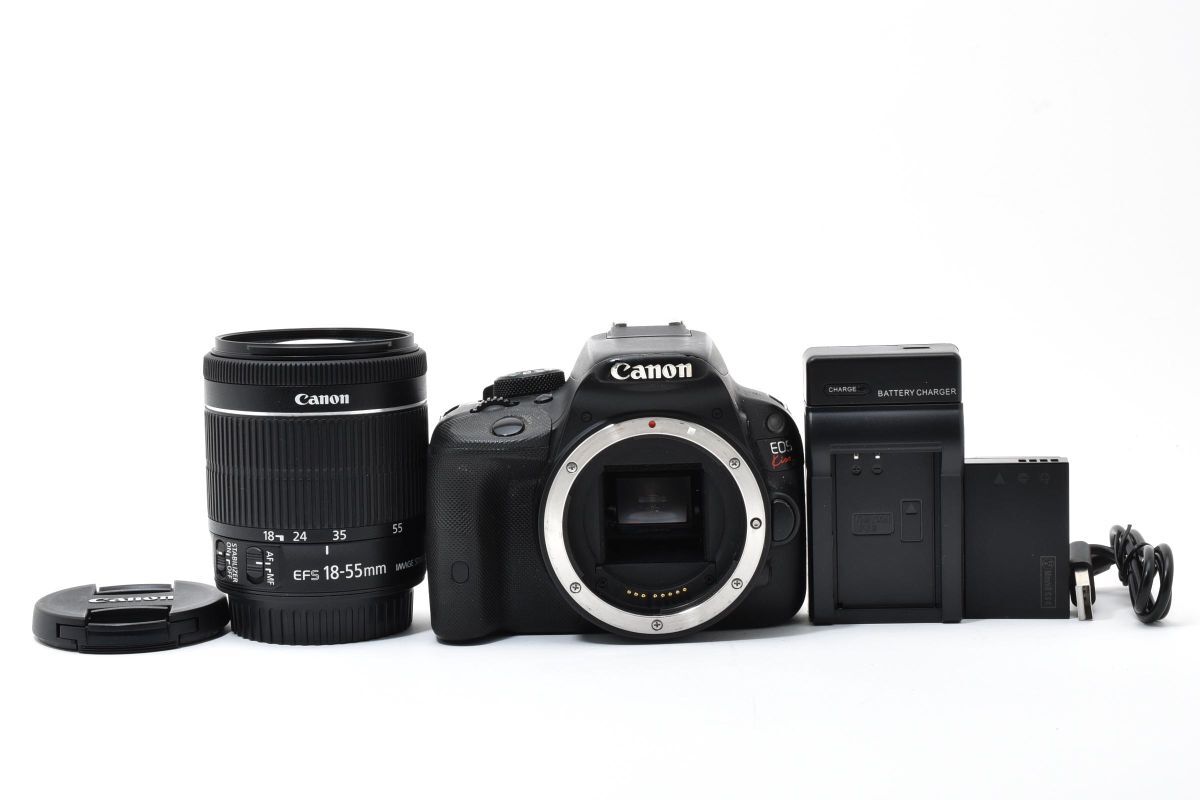 【大人気】 Canon キャノン EOS Kiss X7 レンズキット デジタル一眼レフカメラ #4111