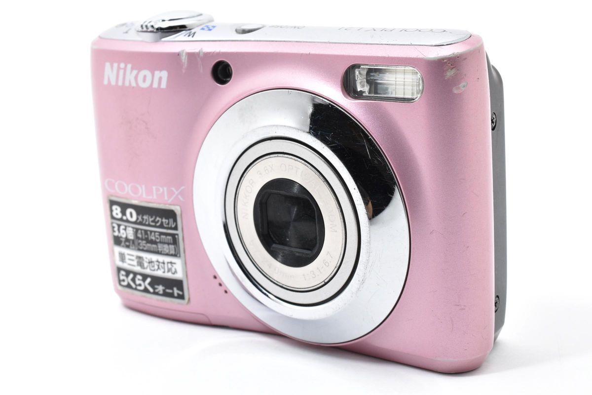 【希少】 Nikon ニコン COOLPIX L21 コンパクトデジタルカメラ コンデジ #4279