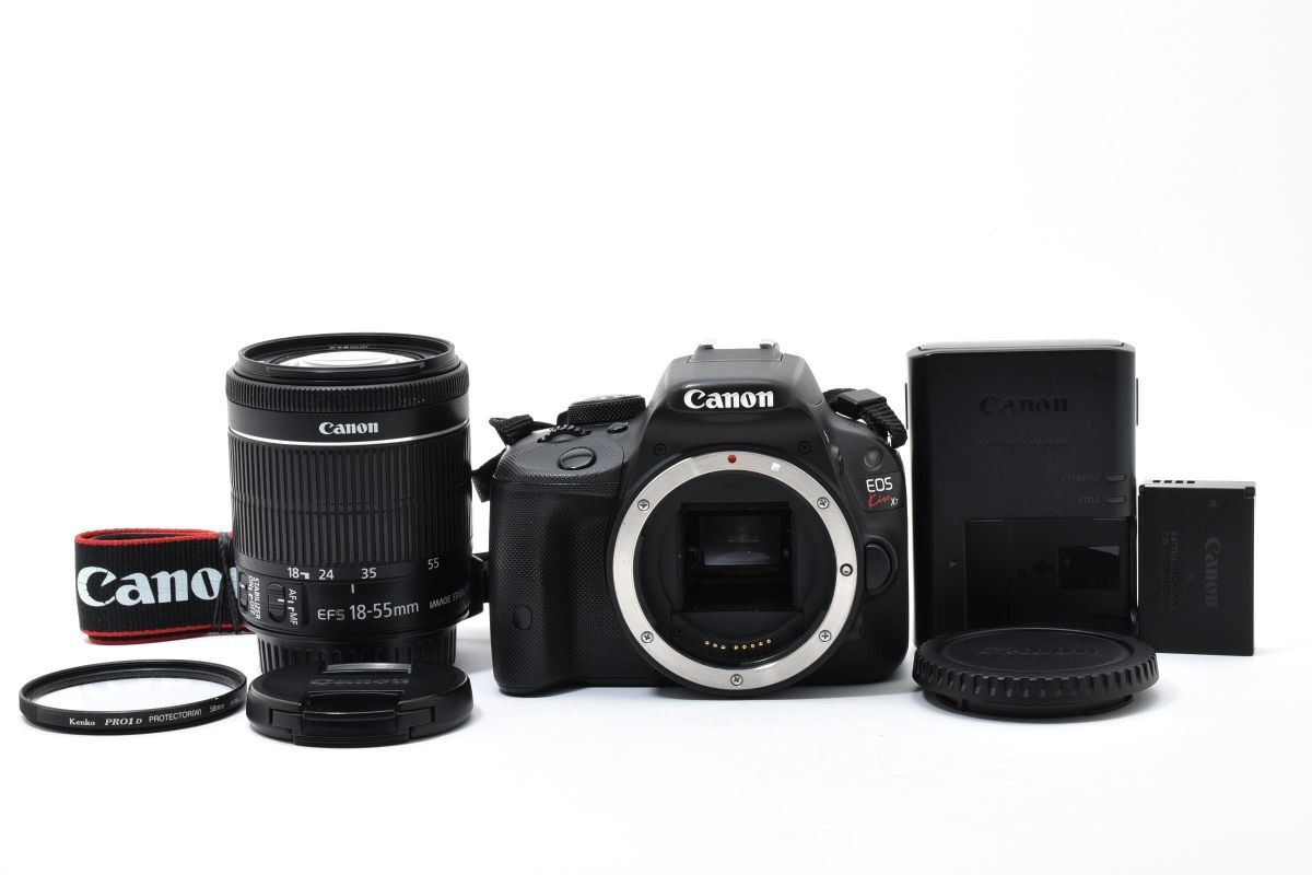 【大人気】 Canon キャノン EOS Kiss X7 レンズキット デジタル一眼レフカメラ #26-9