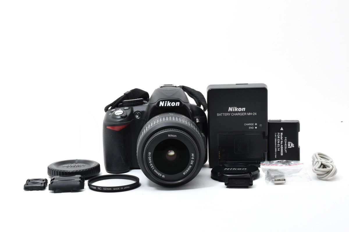 【大人気】 Nikon ニコン D3100 レンズキット デジタル一眼レフカメラ #4191