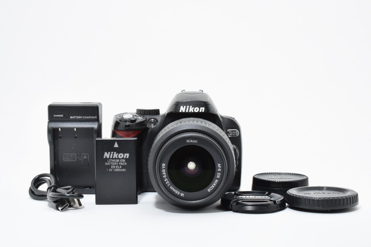 【動作好調】 Nikon ニコン D60 レンズキット デジタル一眼カメラ #4162