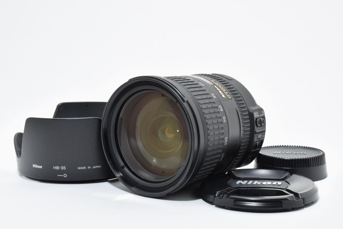 【大人気】 Nikon ニコン AF-S NIKKOR 18-200mm F3.5-5.6 G VR レンズ デジタル一眼カメラ #4324