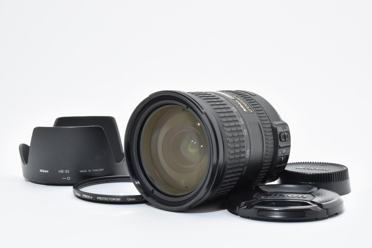【大人気】 Nikon ニコン AF-S NIKKOR 18-200mm F3.5-5.6 G VR レンズ デジタル一眼カメラ #4325