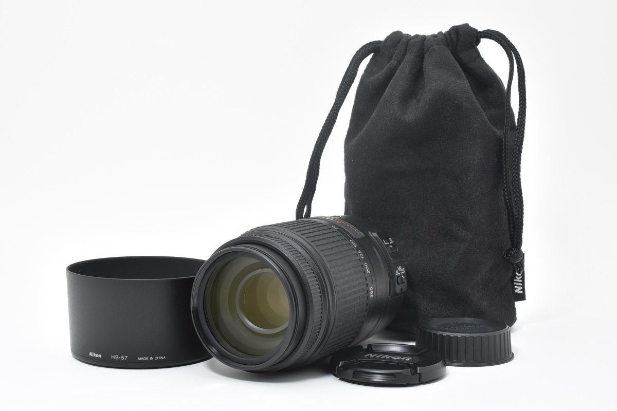 【動作好調】 Nikon ニコン AF-S NIKKOR 55-300mm F4.5-5.6 G VR レンズ デジタル一眼カメラ #4277B