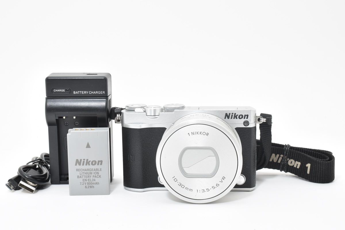 【動作好調】 Nikon ニコン 1 J5 レンズキット ミラーレス一眼カメラ #118-9