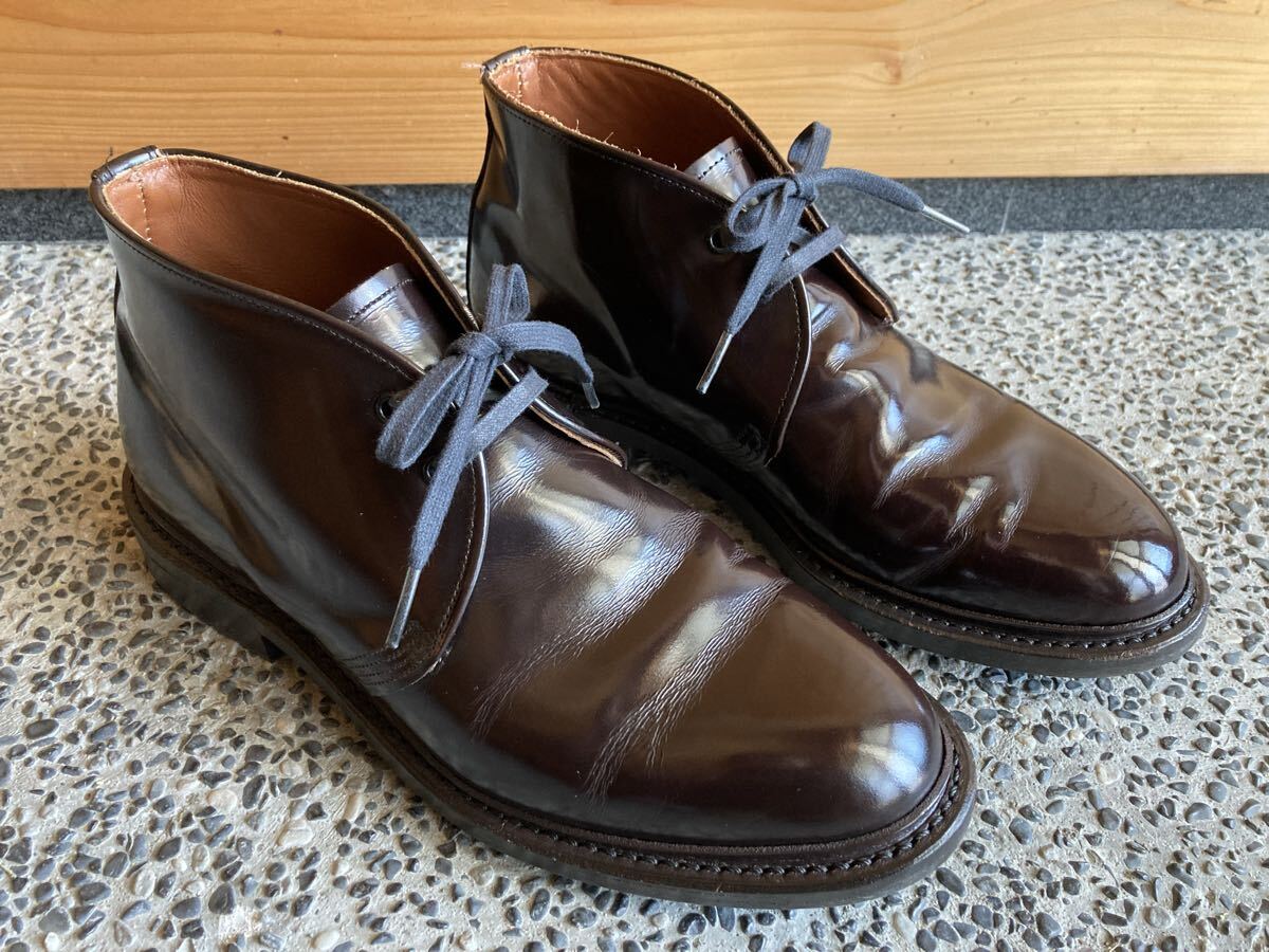 廃盤 希少品 RedWing キャバリーチャッカ シガー エスカイヤレザー US8 