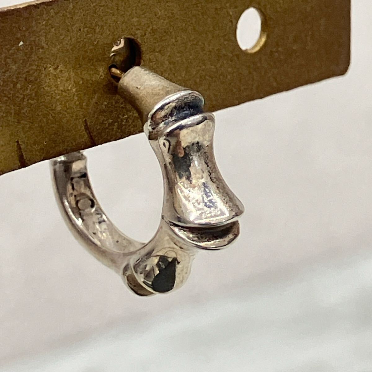 lone ones LONE ONES ピアス シルバー シルバー925 K14ポスト ギャランティーカード 保存袋 デザイン アクセサリー 男女兼用【9581】