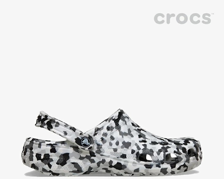  crocs Classic Confetti Clog 白ｘ黒系　28ｃｍ