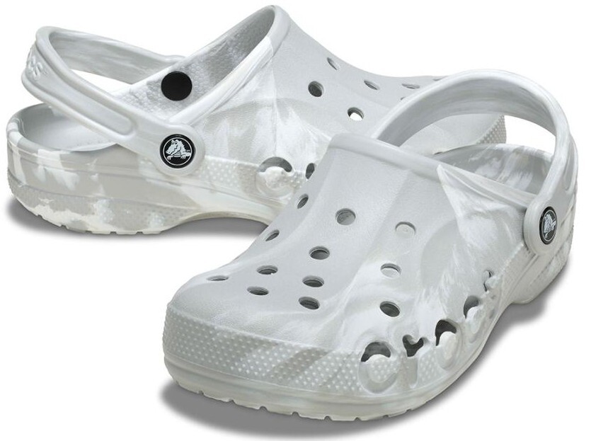  CROCS Baya Marbled Clog マーブル柄 グレー系　27ｃｍ