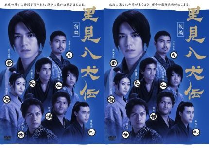 再生確認済レンタル落ち DVD「里見八犬伝」（全 2 巻）送料 140/180/185/190/230 円
