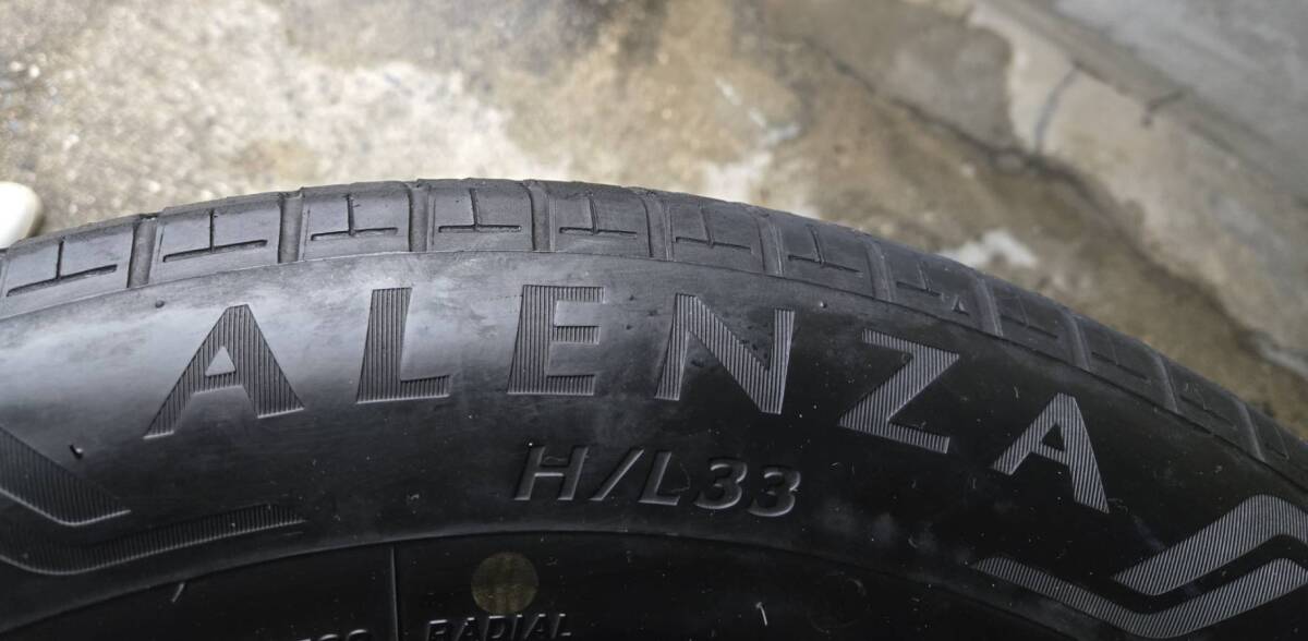 直接引き取りOK 225/60R18 100V ブリジストン アレンザ H/L 33 2022年製 ALENZA BRIDGESTONE 4本価格 中古品 ※沖縄、離島は発送出来ません