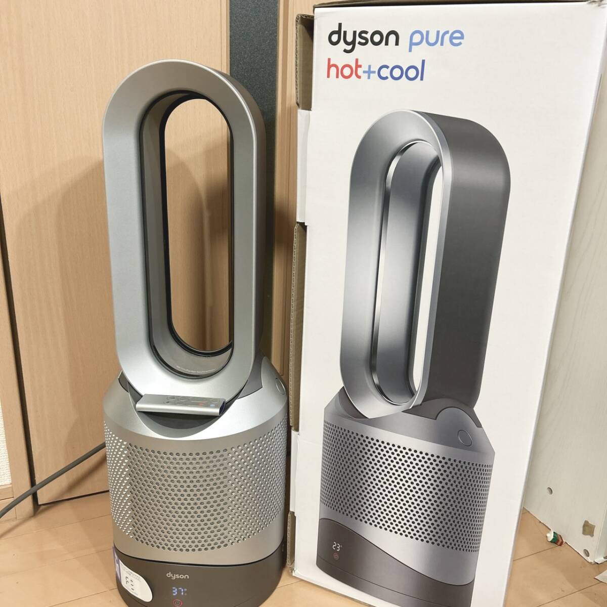 ☆☆1円スタート☆☆送料無料☆☆Dyson Pure Hot+Cool HP00 空気清浄機能付ファンヒーター リモコン付 動作品 ダイソン