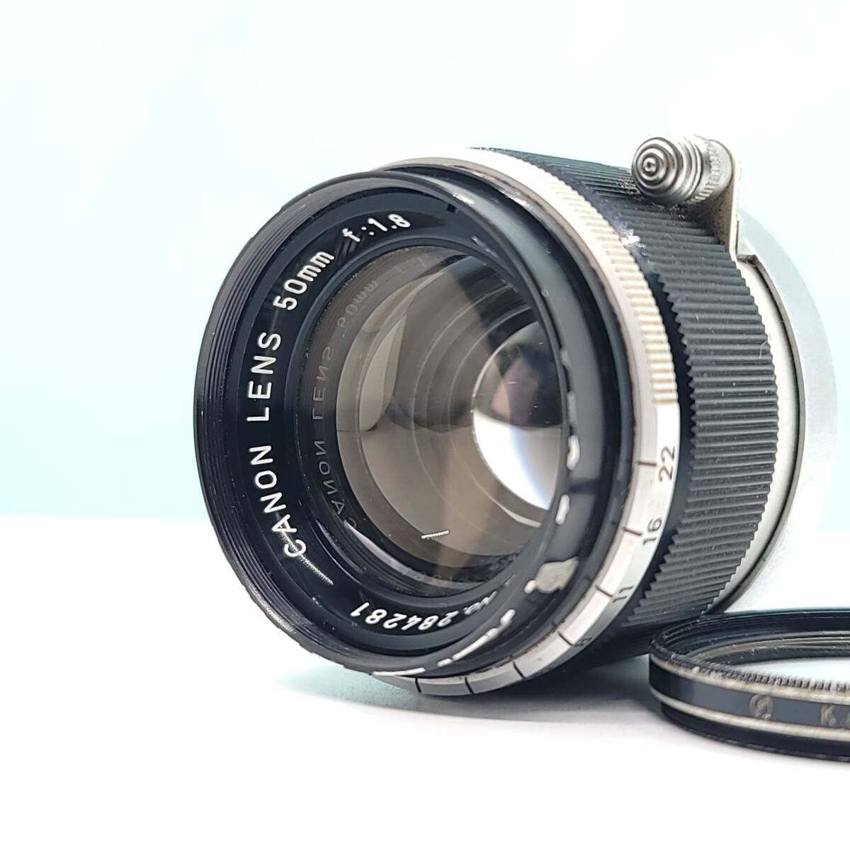 CANON LENS キャノン 50mm F1.8 Lマウント #677