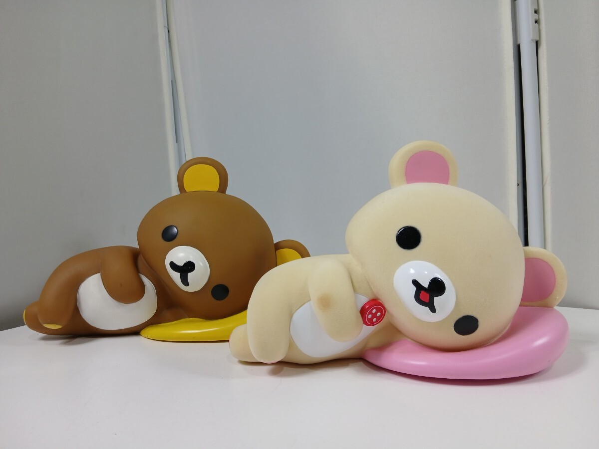 #2070 san-x サンエックス リラックマ コリラックマ マスコット 貯金箱 レトロ/和歌山県にて引き取り大歓迎