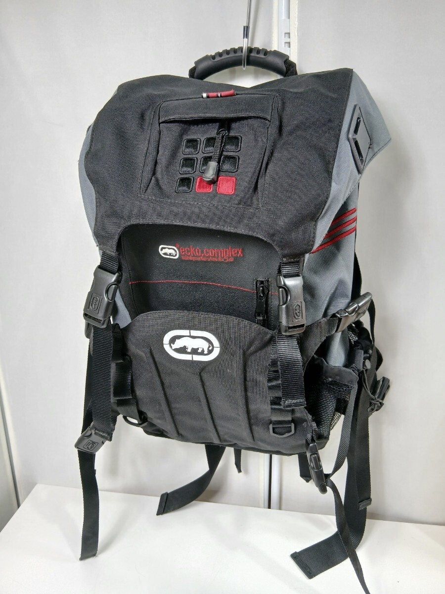 #1919 ecko complex エコーコンプレックス バックパック リュックサック ブラック/和歌山県にて引き取り大歓迎