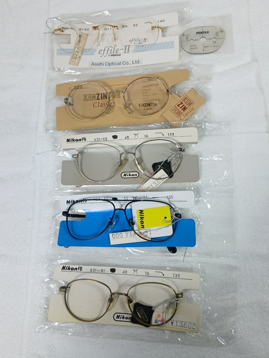 #2007 PENTAX effileII ペンタックス Nikon ニコン 等メガネ 眼鏡フレーム まとめ ヴィンテージ レトロ/和歌山県にて引き取り大歓迎