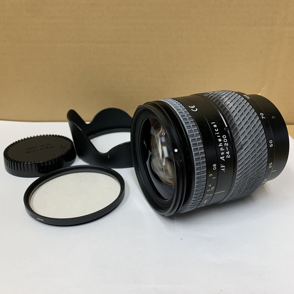 Tokina AF Aspherical 24 - 200mm 1:3.5-5.6 φ72 トキナー カメラレンズ キヤノン用 未確認 LENS 147