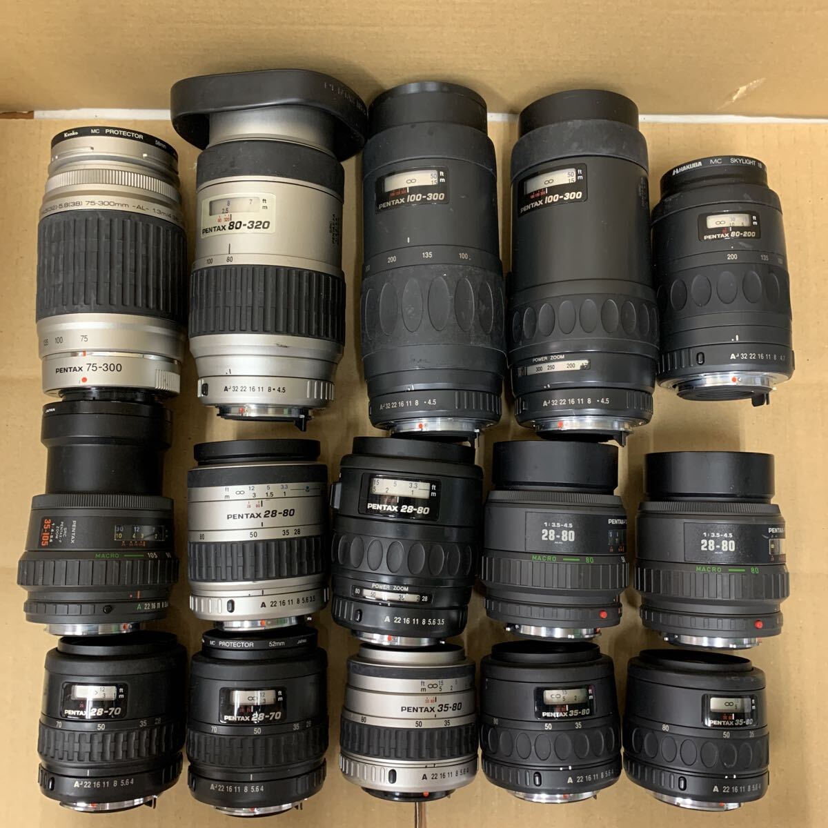 まとめて PENTAX ペンタックス カメラレンズ ペンタックス用 未確認 SET 102