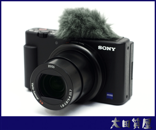 18)ソニー SONY VLOGCAM ZV-1 シューティンググリップキット GP-VPT2BT デジタルカメラ 動作品 中古☆1円～