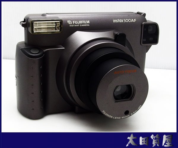 30)質屋出品（B）■FUJIFILM 富士フイルム instax 500 AF インスタントカメラ 通電OK ジャンク★１円～売切り