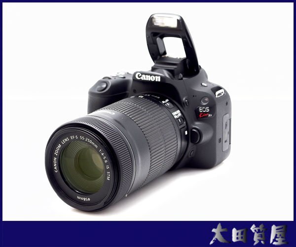 48)質屋出品☆EOS Kiss X9 ボディ / EF-S 55-250mm 1:4-5.6 IS STM 約2420万画素 中古☆ 1円～売り切り