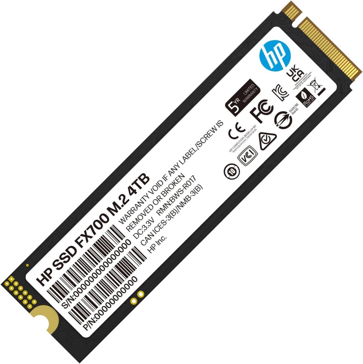 ■ HP FX700　4TB　　NVMe M.2 2280　Gen4×4