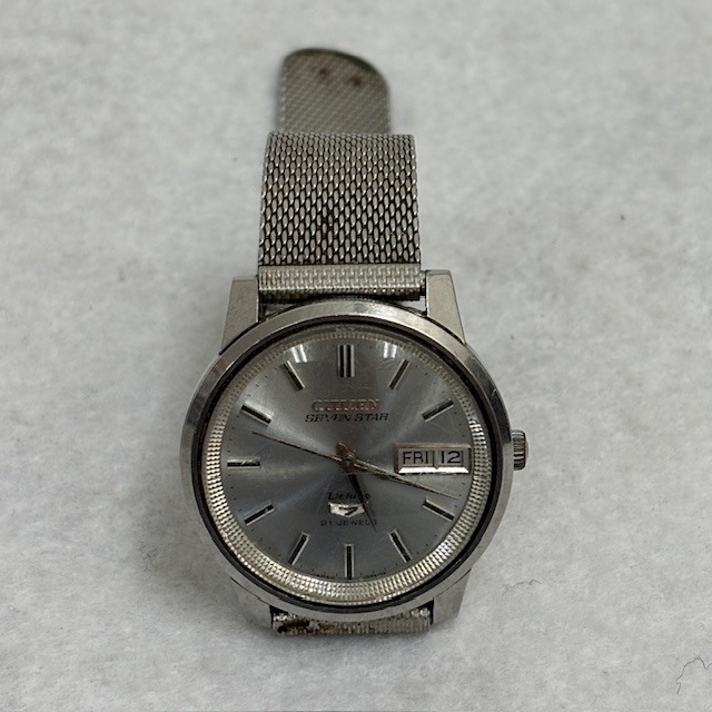 CITIZEN SEVEN STAR シチズン　セブンスター automatic 80300112 メンズ腕時計 自動巻き 現状渡し