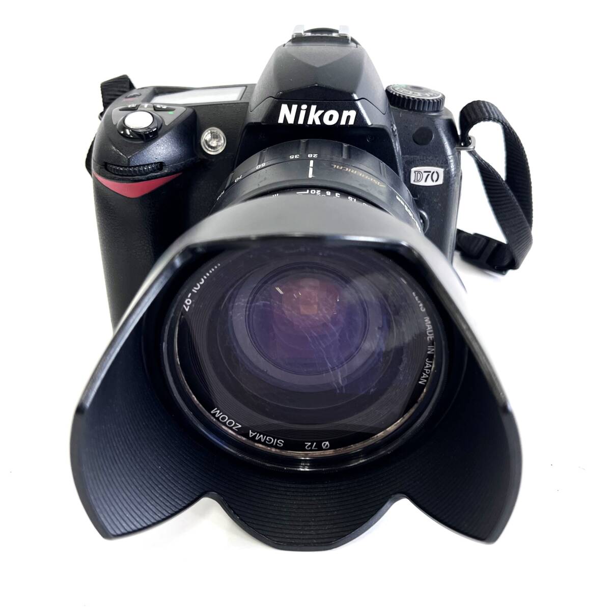 3-023② Nikon D70 ニコン デジタル 一眼レフ カメラ 動作未確認 付属品あり