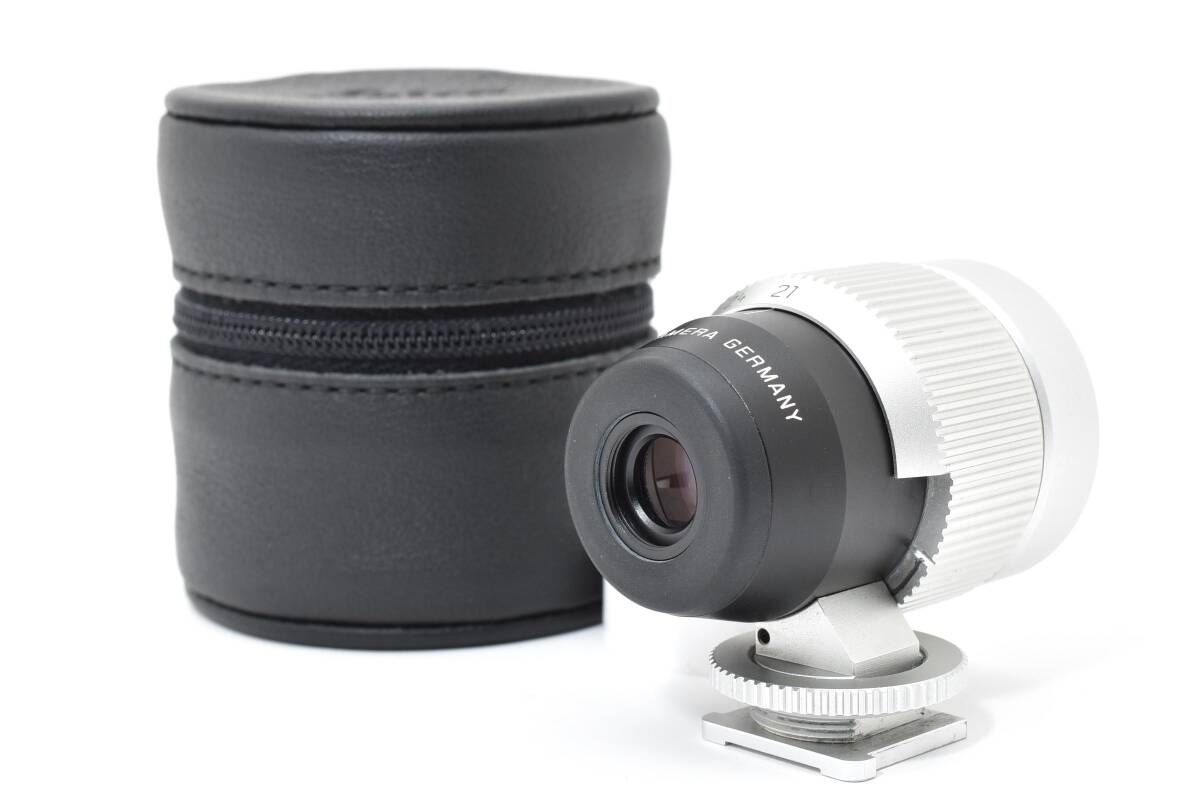 ★良品★ ライカ Leica VIEWFINDER 21/24/28MM 12014 シルバー ビューファインダー ★ L25#7834