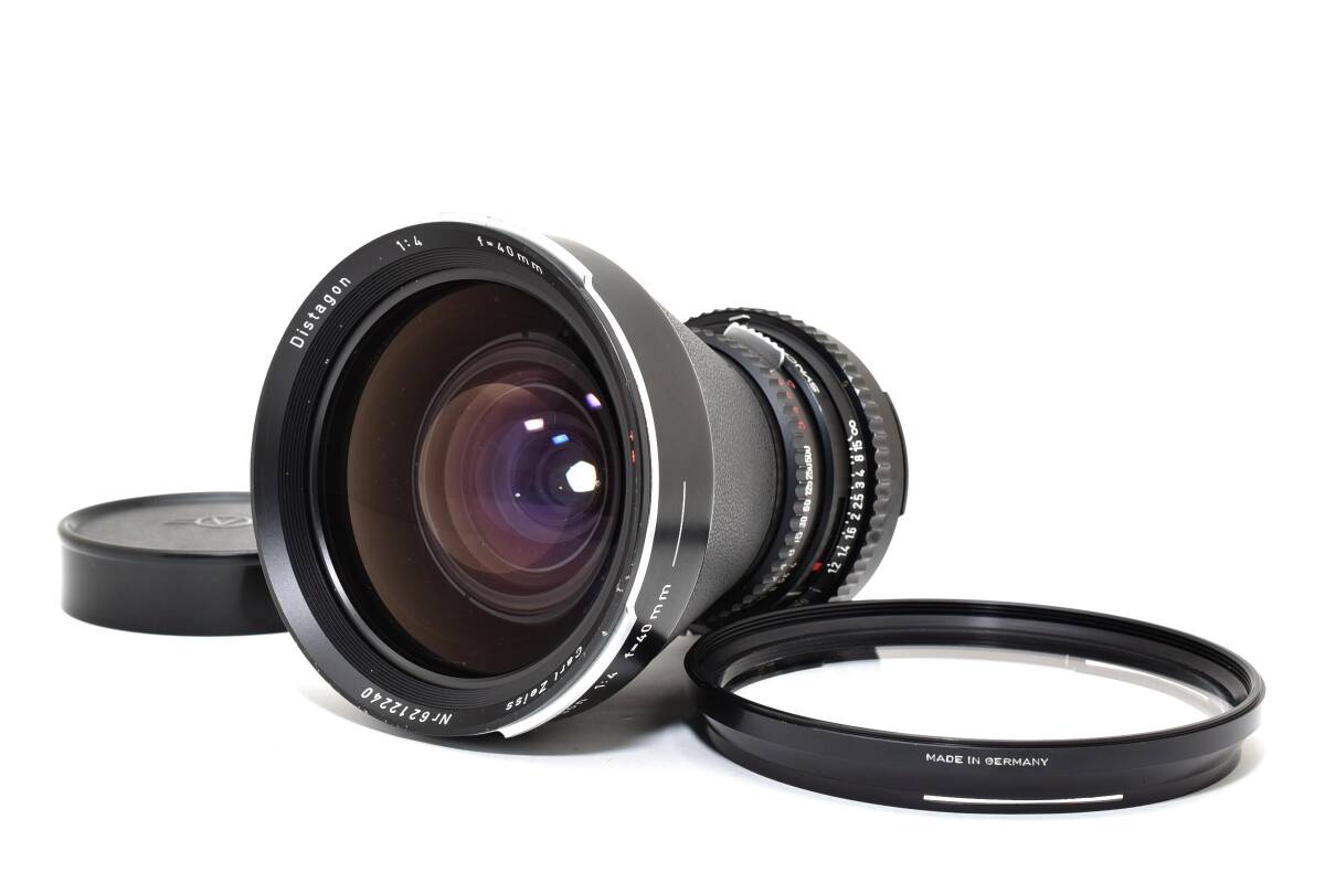 ★良品★ ハッセルブラッド HASSELBLAD DISTAGON C 40MM F4 T* ブラック 中判カメラ用レンズ ★ L50#7924