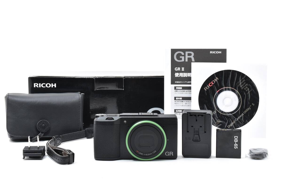★良品★ リコー RICOH GR II 初回生産限定セット 〔限定2000セット〕 ブラック コンパクトデジタルカメラ ★ L99#7972