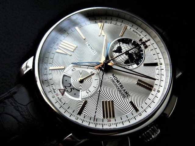MONT☆BLANC◆自動巻◆4810ツインフライバッククロノグラフ&GMT◆110周年世界限定1110本◆附属品&保証付新品!!