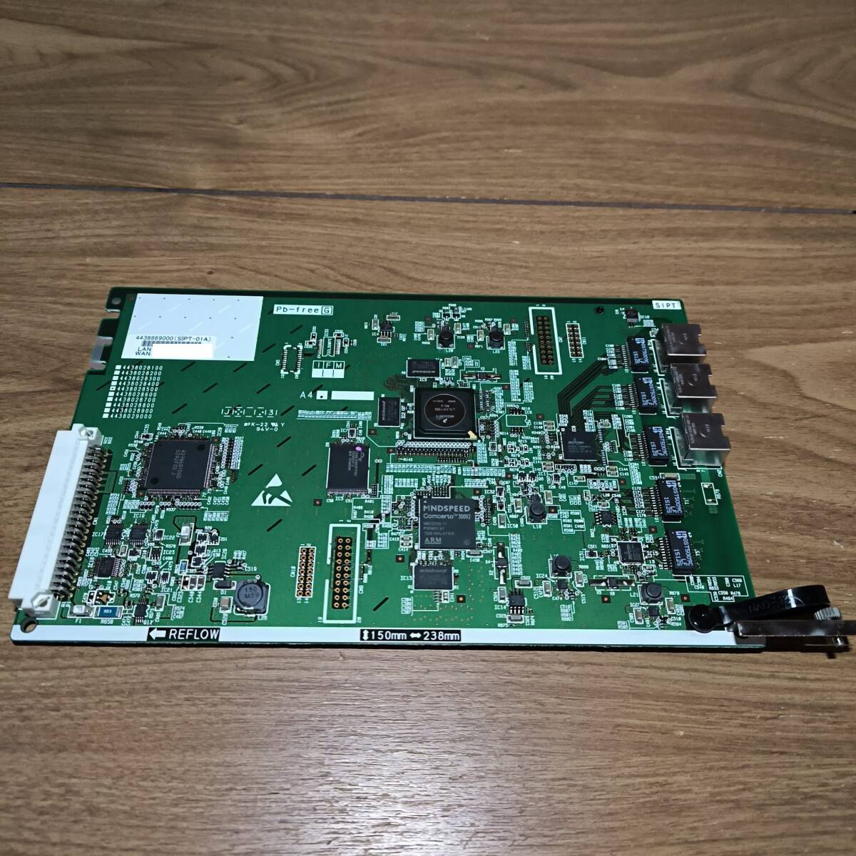 SAXA SIPT-01A 電話機ユニット サクサ 基盤 ＃１＃２