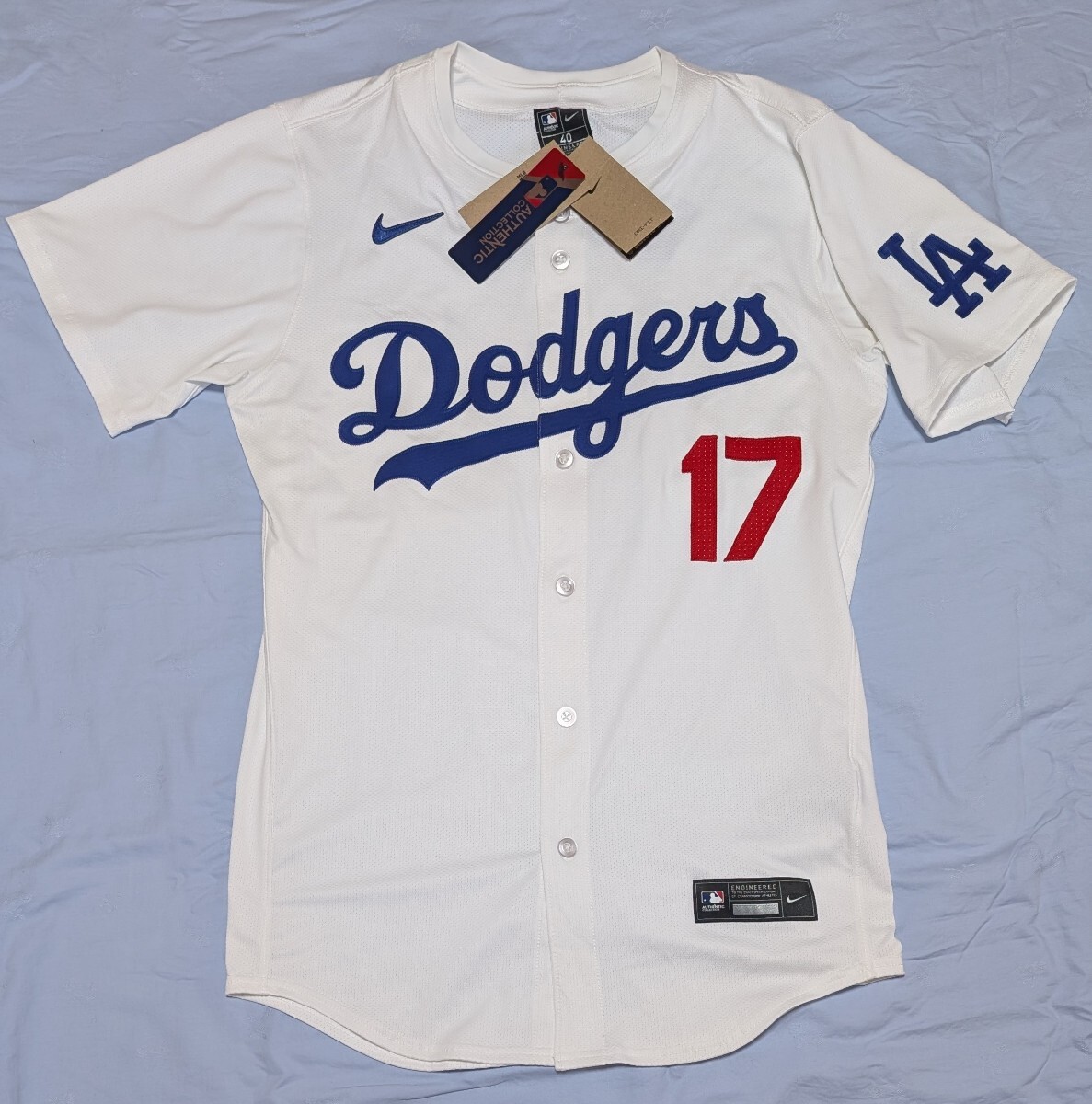 LA購入! WBC 大谷翔平 ユニフォーム ドジャース ロサンゼルス MLB NIKE レプリカユニフォーム ホワイト ワールドシリーズ　　Dodgers