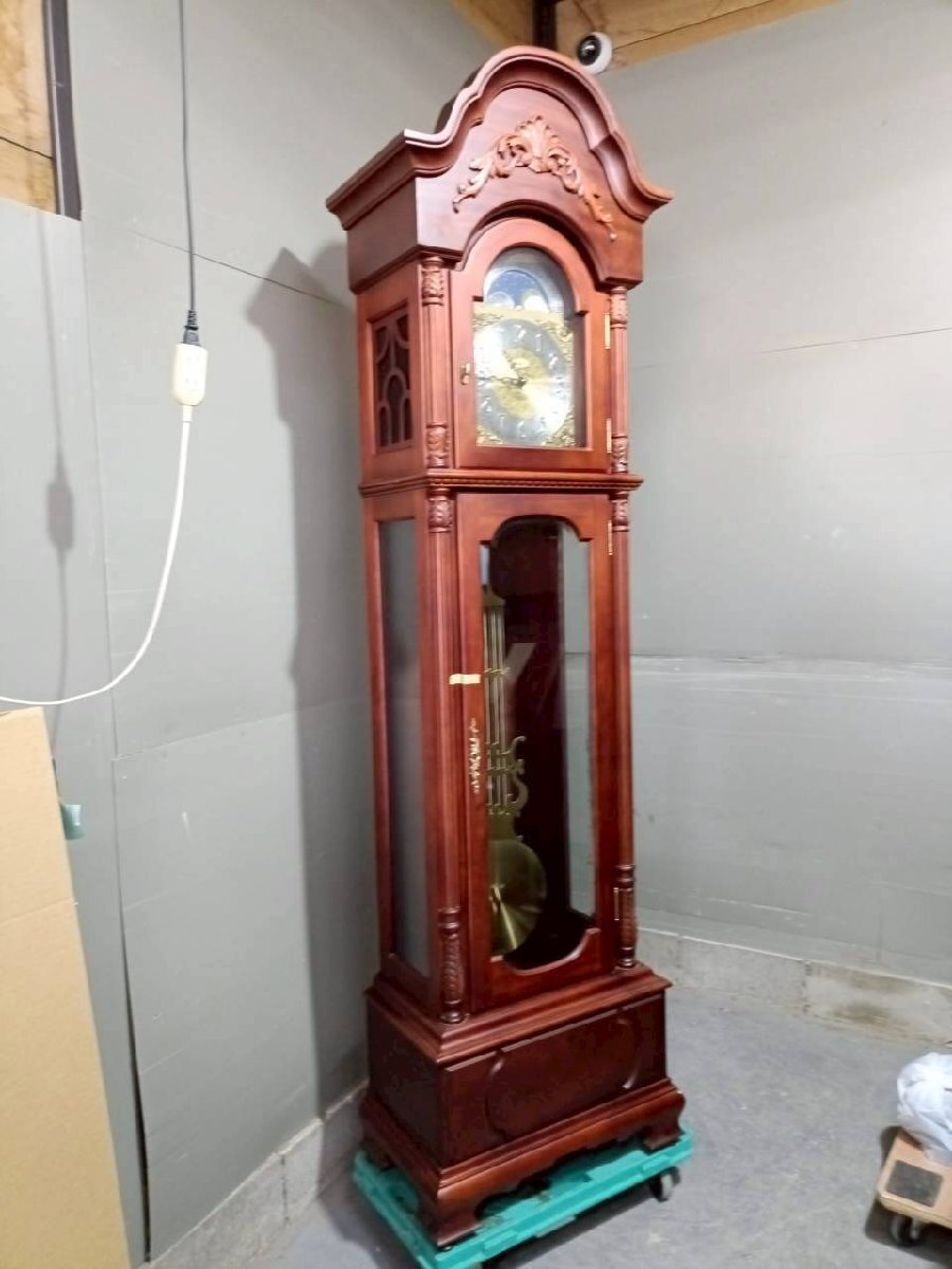 NB020081◆ CITIZEN シチズン ◆リズムホールクロック 4RJ620RH 振り子 リズム時計 アンティーク コレクション 店頭受け取り