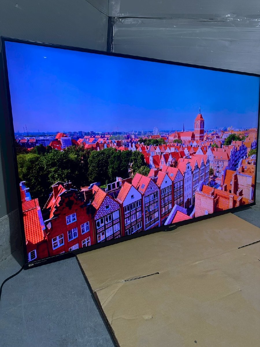 NB030107◆ SHARP シャープ ◆8K対応 液晶カラーテレビ 2022年製 8T-C60BW1 HDR/Net動画 60V型 初期化済み 直取歓迎！