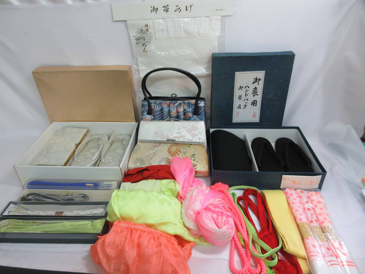 ③和装小物　ハンドバッグ/草履　帯紐/腰紐　他　リメイク　ハンドメイド　まとめ