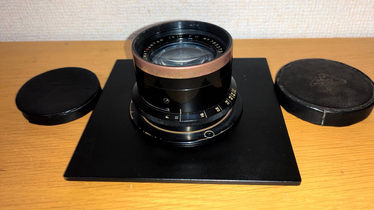 C.P.Goerz AM.OPT.CO Apochromat Artar reddot 19in f11 ゲルツ アポクロマート アーター 赤丸