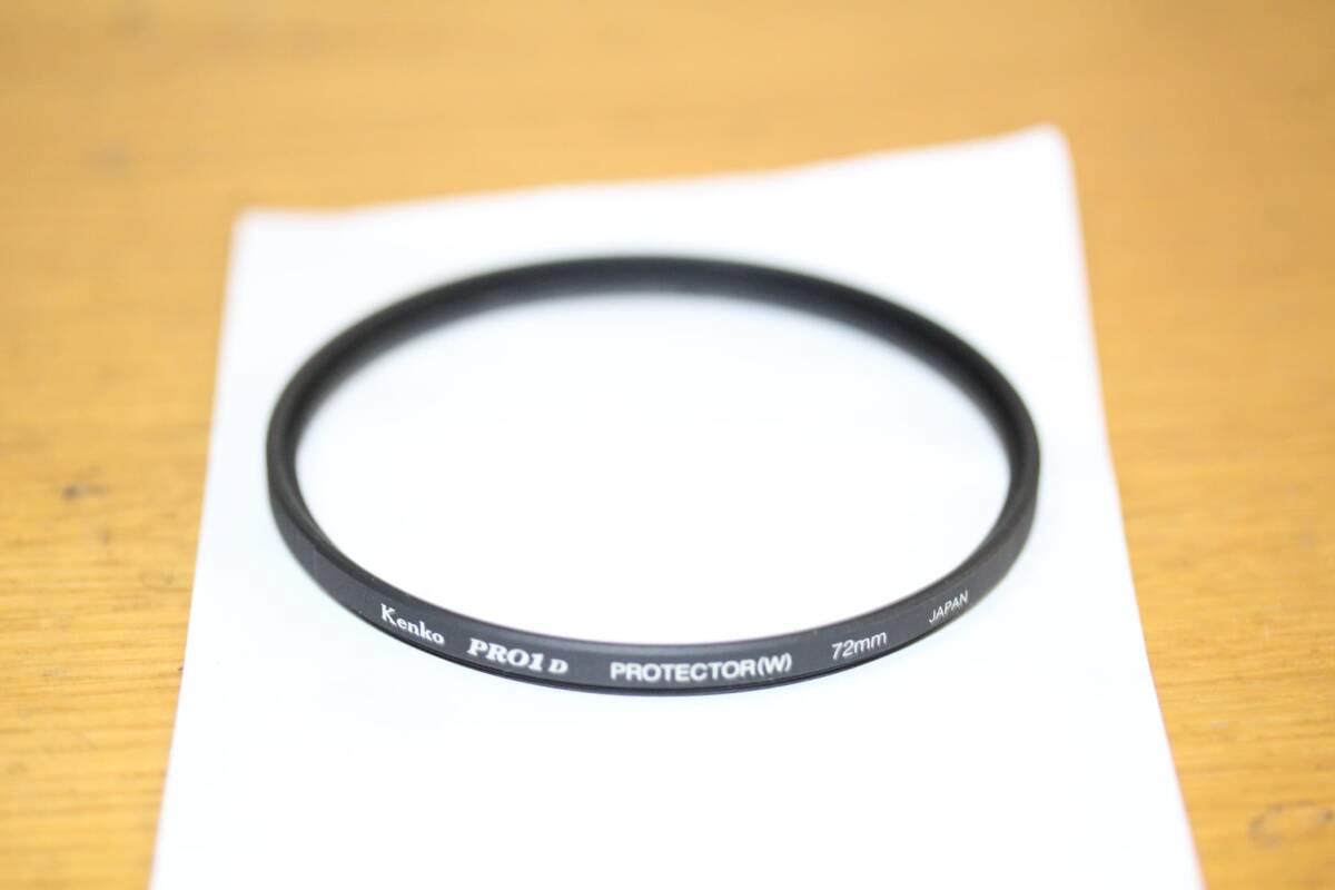 kenko pro 1d protector (w) 72mm ケンコー 保護フィルター プロ1d