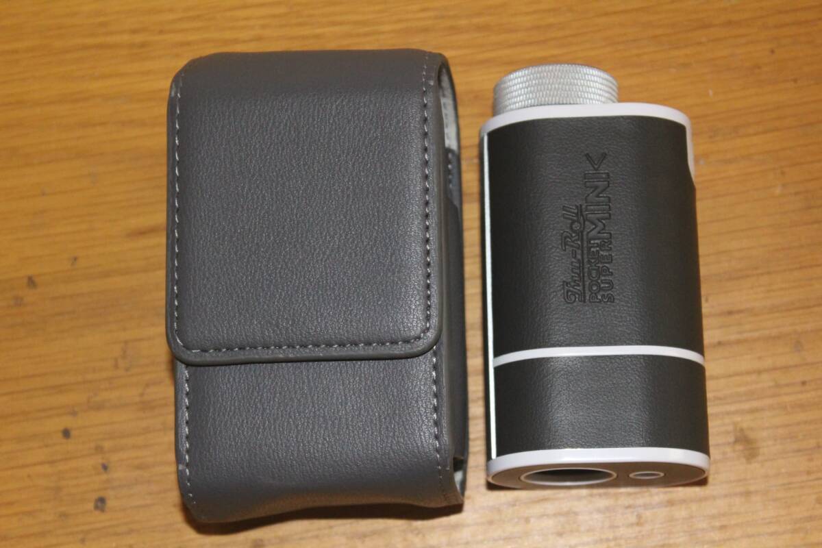 トゥルーロール レーザー距離計 黒 ポケットスーパーミニ ゴルフ TRU-ROLL pocket super mini