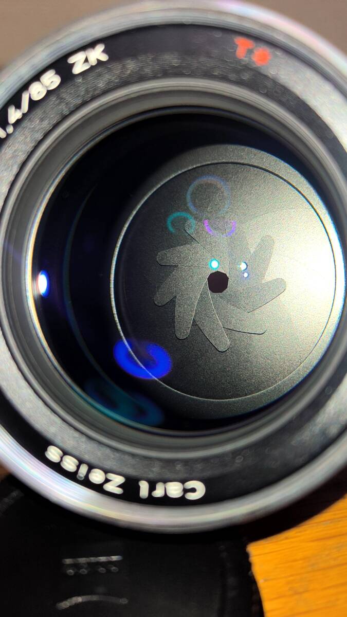 カールツァイス プラナー ペンタックス Kマウント用 コシナツァイス carl zeiss planar 85mm f1.4 T* zk for pentax k mount cosina