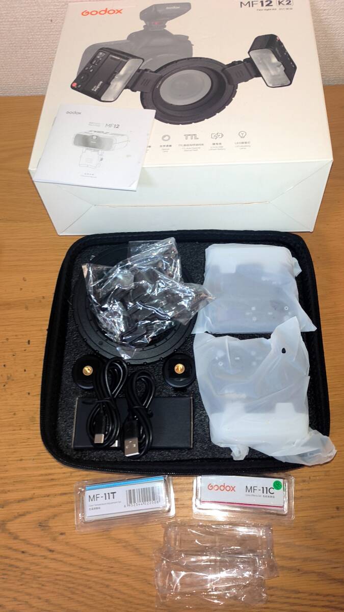 GODOX MF12-K2 マクロフラッシュセット ゴドックス 