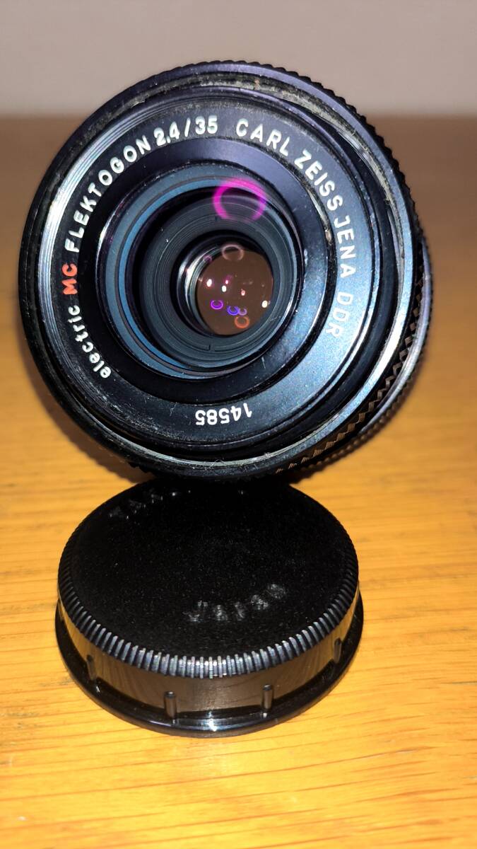CARL ZEISS JENA DDR electric MC FLEKTOGON 35mm F2.4 m42 mount カールツァイス イエナ エレクトリック フレクトゴン M42マウント