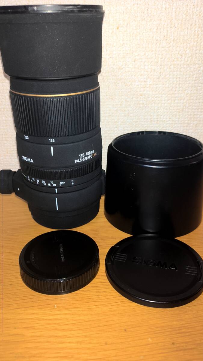 SIGMA APO 135-400mm F4.5-5.6 DG for canon EF mount シグマ アポレンズ キャノン EFマウント用 キヤノン