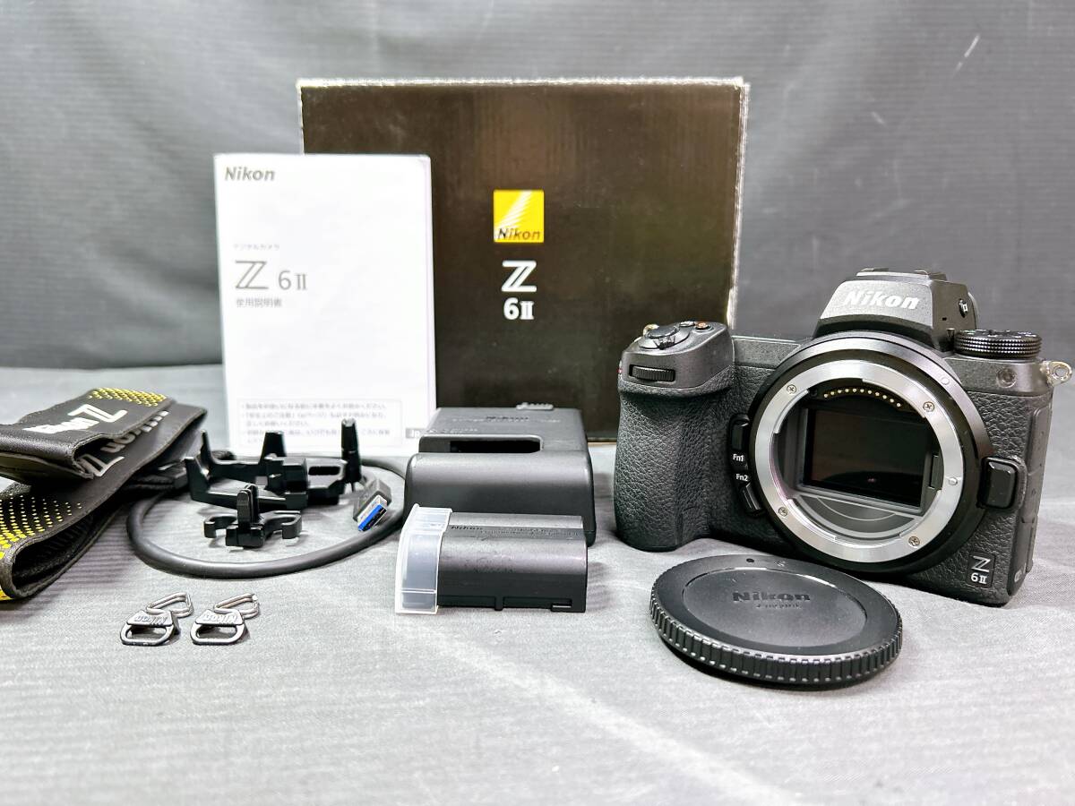 【美品/動作品】NIKON/ニコン Z6Ⅱ ボディ 2450万画素 フルサイズ ミラーレス 一眼 カメラ