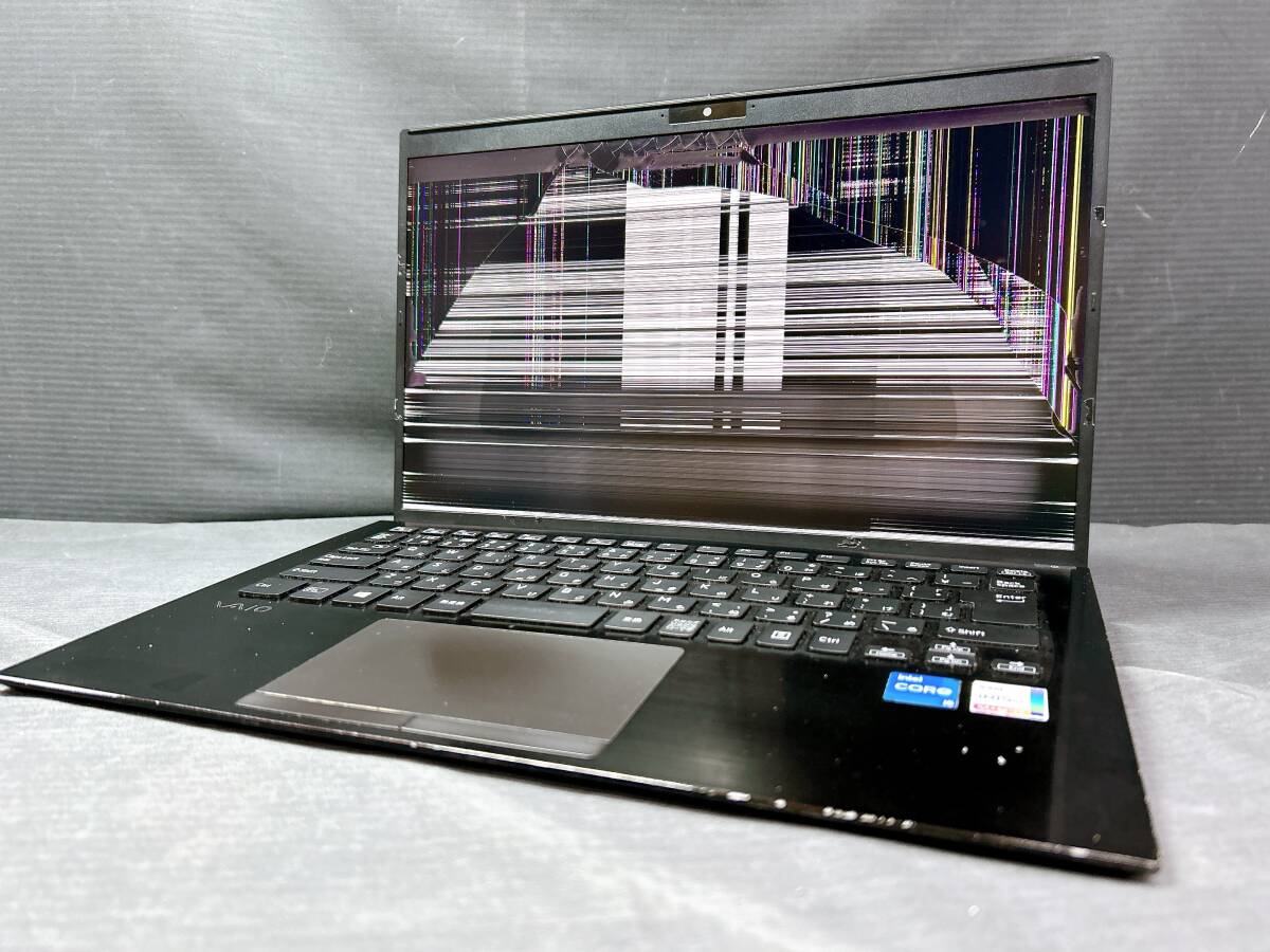 【11世代CPU/14インチ】VAIO Pro PK PC8889C11N [Core i5-1135G7 2.40GHz/RAM:16GB/SSD:欠品] ノートパソコン/訳あり/ジャンク扱い