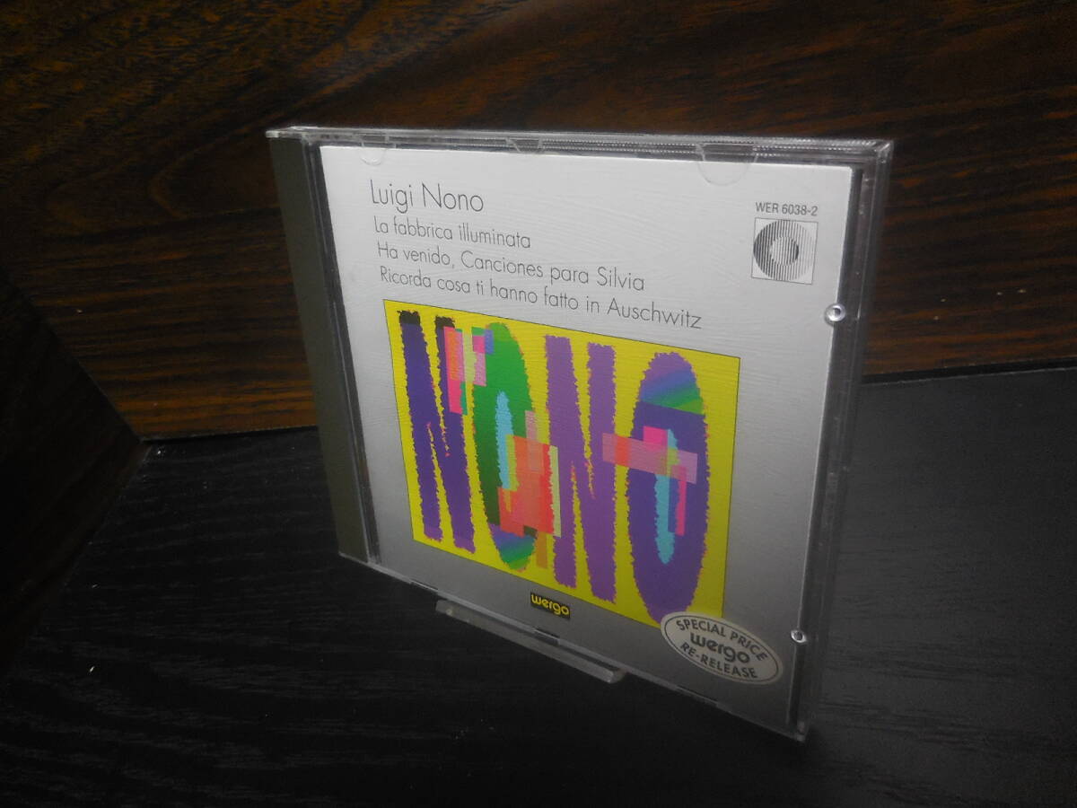A0327 LUIGI NONO ルイジ・ノーノ La Fabbrica Illuminata WER6038-2 286038-2