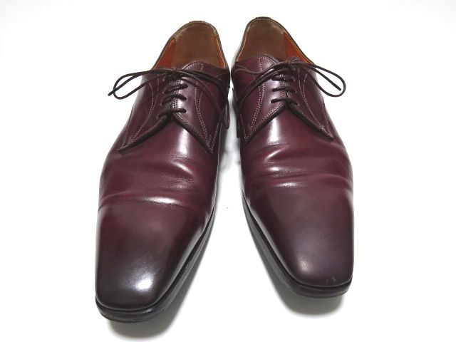 Santoni fatte a mano Leather Shoes size ８ 1/2 / サントーニ ファットアマーノ レザーシューズ 革靴 ITALY製 メンズ